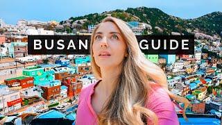 Spending 3 AMAZING days in BUSAN  (First time guide + tips)