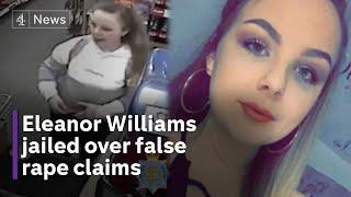 Eleanor Williams jailed for eight and a half years over rape lies