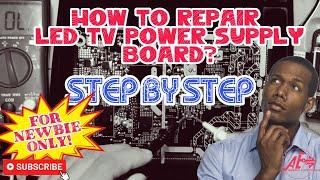 How to Repair Power Supply Board? [Tagalog]