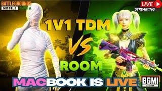 Mac is Back || classic - 4k HDR Quality / room 1v1 #BGMI #livestream #jonathangaming