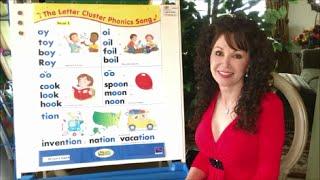 The Letter Cluster Song Verse 2; Vowel Teams and Digraphs Phonics Song - Please subscribe!