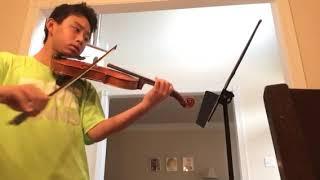 Me playing a Chinese song on violin