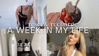 SPEND A WEEK IN MY LIFE W/ ME: reset & recharge, LIFE UPDATE, where I've been + feeling good & how !