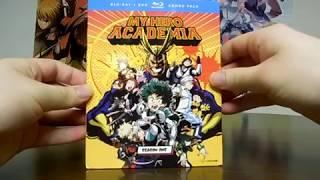 NICK54222 Unboxing: My Hero Academia Season 1 Blu-Ray/DVD Combo Pack