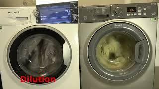 Wash Race - Hotpoint Activecare vs Hotpoint SMART / Synthetics 60'c