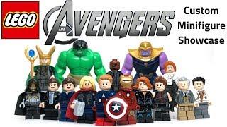 LEGO AVENGERS Custom Minifig Showcase - Road to Avengers: Endgame