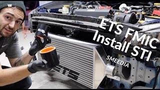 ETS Front Mount Intercooler Install STI