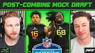 2-ROUND POST-COMBINE MOCK DRAFT | NFL Stock Exchange