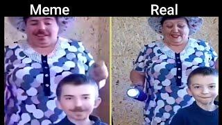 Mrbeast Mama and Kid Meme vs Real + Bonus