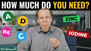 How Much Vitamin D, Zinc and Iodine Do You Need? | The Nutritarian Diet | Dr. Joel Fuhrman