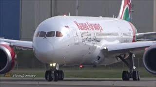 Kenya Airways Boeing 787 Dreamliner RoundTrip Test Flight @ KPAE Paine Field