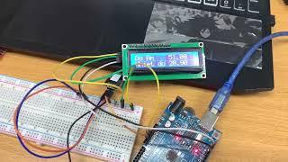 Blynk ESP8266 DHT11 temperature and humidity sensor.