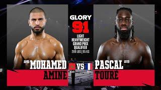 Mohamed Amine v Pascal Toure | GLORY 91 Paris