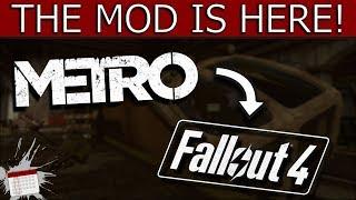 ITS HERE! - METRO Oberland - Custom Fallout 4 Settlement Location (Metro Exodus in Fallout 4)