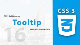 Tooltip in CSS3 (Hindi) - 16