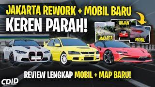 REVIEW LENGKAP CDID UPDATE BESAR JAKARTA REWORK - Car Driving Indonesia V1.2 (Roblox)