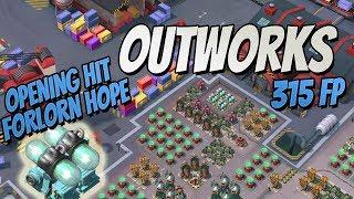 Boom Beach Outworks 315 FP Opening Hit (Forlorn Hope)