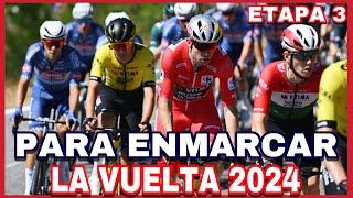 ETAPA 3  LA VUELTA a ESPAÑA 2024  Voló la Gaviota