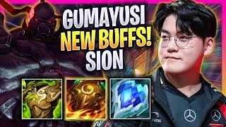 GUMAYUSI TRIES SION WITH NEW BUFFS! - T1 Gumayusi Plays Sion TOP vs Pantheon! | Season 2024