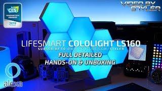 𝙇𝙞𝙛𝙚𝙎𝙢𝙖𝙧𝙩 Cololight Pro LS160 | Unboxing + Review | Build Your Light | Alexa Voice Control