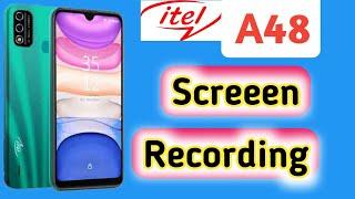 How To Screen Recording in Itel a48 || itel a48 screen recording || Itel a48 main screen recording