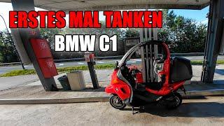 ERSTES MAL TANKEN mit der BMW C1! - TOP oder FLOP Konzept?!