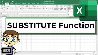 Using the Excel SUBSTITUTE Function