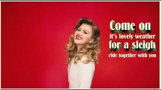 Kelly Clarkson - Sleigh Ride (Official Lyric Video)