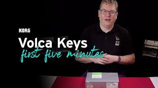 Get started with Volca Keys - your first five minutes
