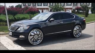 AceWhips.NET: First in the World Lexus LS460 on 28" Davin Floaters