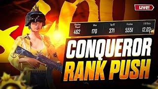 CONQUEROR RANK PUSH DAY 6 BGMI NEW UPDATE 3.3 #bgmi #1ksoon #bgmiliveconquerorpush