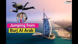 Jumping from Burj Al Arab - Experience of an Immersive Journey#sketchup #virtualreality #burjalarab