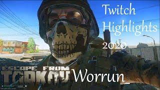 Worrun Twitch Highlights | Escape From Tarkov 2020