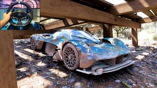 Rebuilding 1600HP Aston Martin Valkyrie | Forza Horizon 5 | Moza R9 gameplay