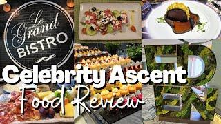 Dining on the Celebrity Ascent | Our Top 10 Food Experiences, Drinks, Buffet, MDR & Specialty Dining