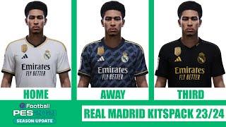 eFootball PES 2021 - REAL MADRID KITSPACK 23/24