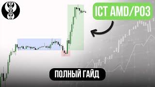 Как торговать манипуляцию ICT PO3/AMD ?