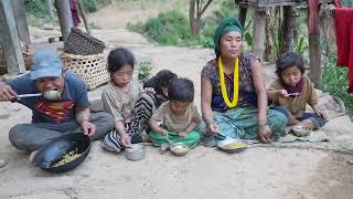 Traditional village kitchen in village || Rural life