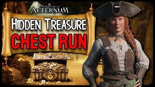 PVP Island Hidden Treasure Chest Run! (New World: Aeternum)