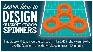 Creating a 1 Bearing Fidget Spinner in TinkerCAD