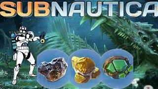 How To Find Uraninite, Gold, Copper, Nickel, Sulfur | Subnautica