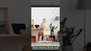 Spot Healing Brush Tool Photoshop #photoshopspothealing #spothealingbrush