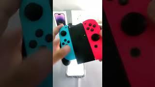 This is how you play Genshin with Nintendo Switch Joycon #iphone14pro #genshinimpact #switch