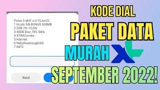 Terbaru!! Paket data murah XL September 2022!!