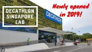 Our first visit to Decathlon Singapore Lab (It's newly opened in 2019!)