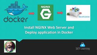 Install NGINX inside Docker and Deploy application inside Container