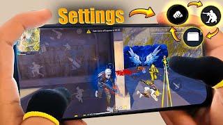 SECRET SETTINGS  Duo Vs Squad 🪂 [ Full Gameplay ] iPhonePoco X3 Pro 4FLAG GAMER