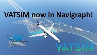 VATSIM on Navigraph Charts! | Live ATC & Traffic | VATSIM and IVAO | MSFS 2024