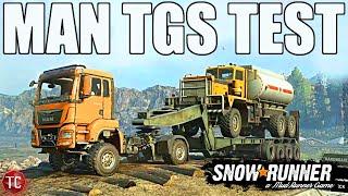 SnowRunner: MAN TGS 480!