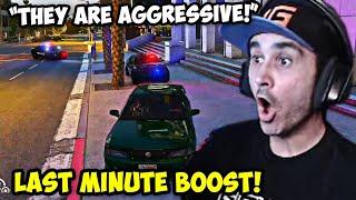 Summit1g CLUTCHES LAST MINUTE A-Class Car Boost & Outplays The Cops! | GTA 5 NoPixel RP